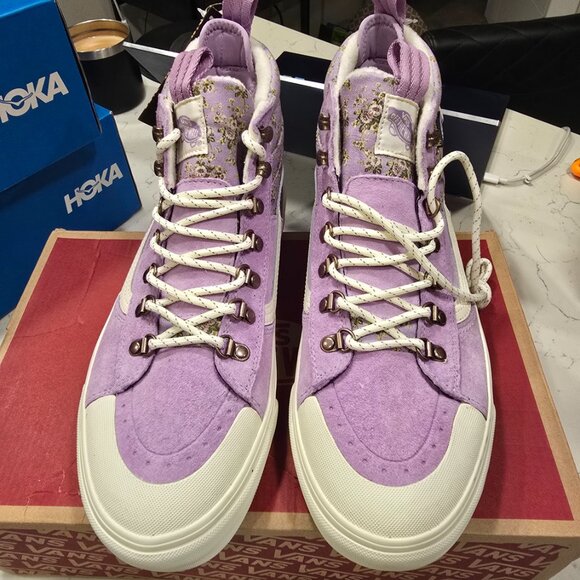 Vans Sk8-Hi DR MTE 2 Vintage Purple Men's Shoes Boots VN0009QMBUG Sz 9.5 NEW - Picture 4 of 11